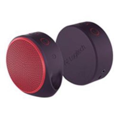 Logitech X100 Mobile Wireless Speaker - Red